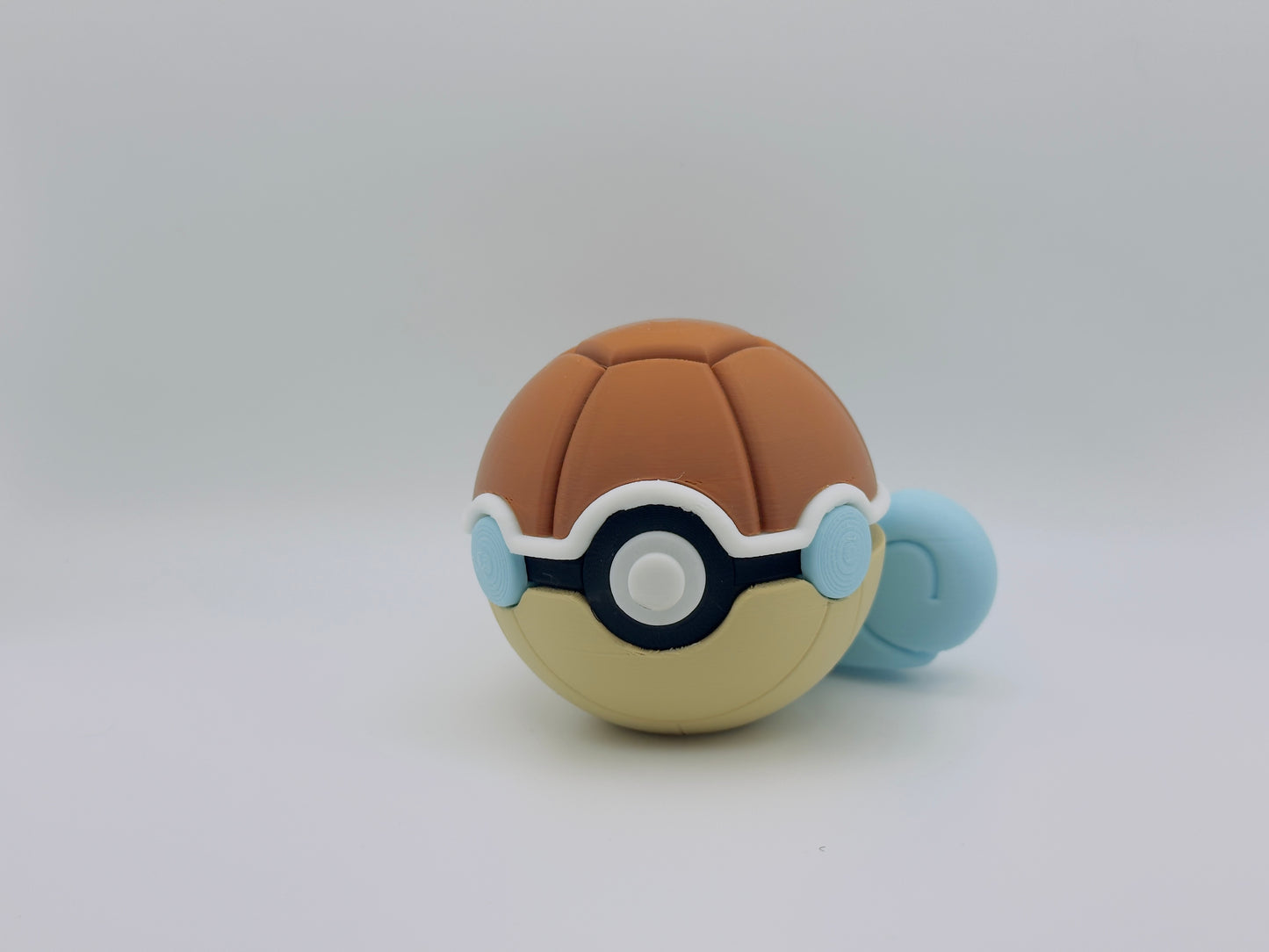 #0007 Squirtle-Inspired 3D Printed Monster Ball