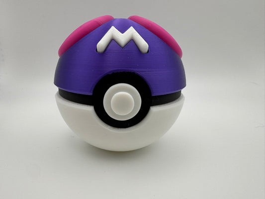 Master Ball – 3D Printed  Monster Ball
