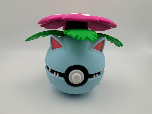 #0003 Venusaur-Inspired 3D Printed  Monster Ball