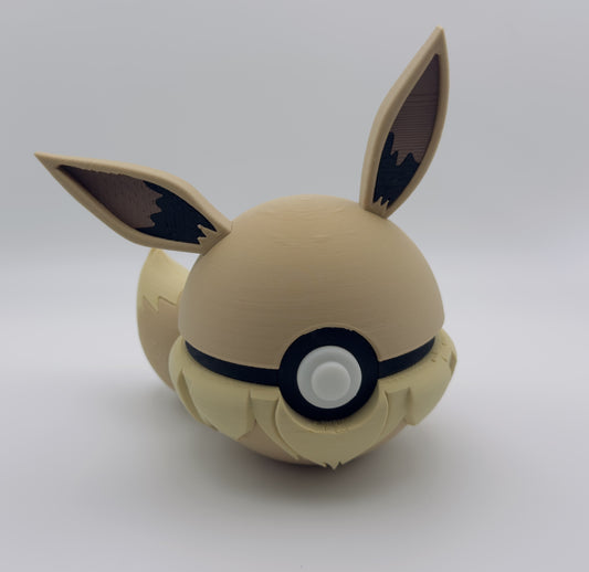 Eevee-Inspired 3D Printed  Monster Ball