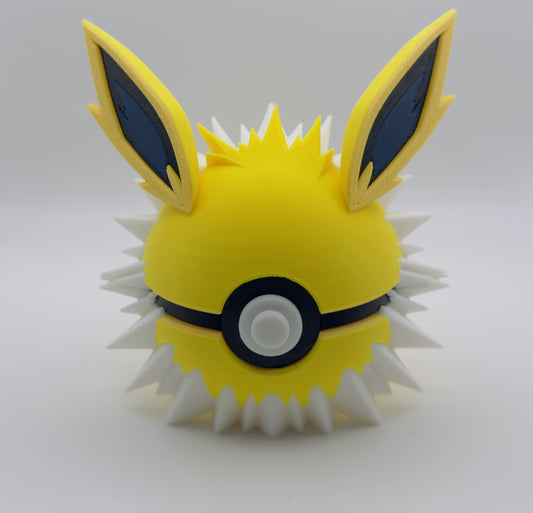 Jolteon-Inspired 3D Printed  Monster Ball