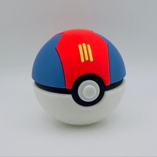 Lure Ball – 3D Printed Poké Ball